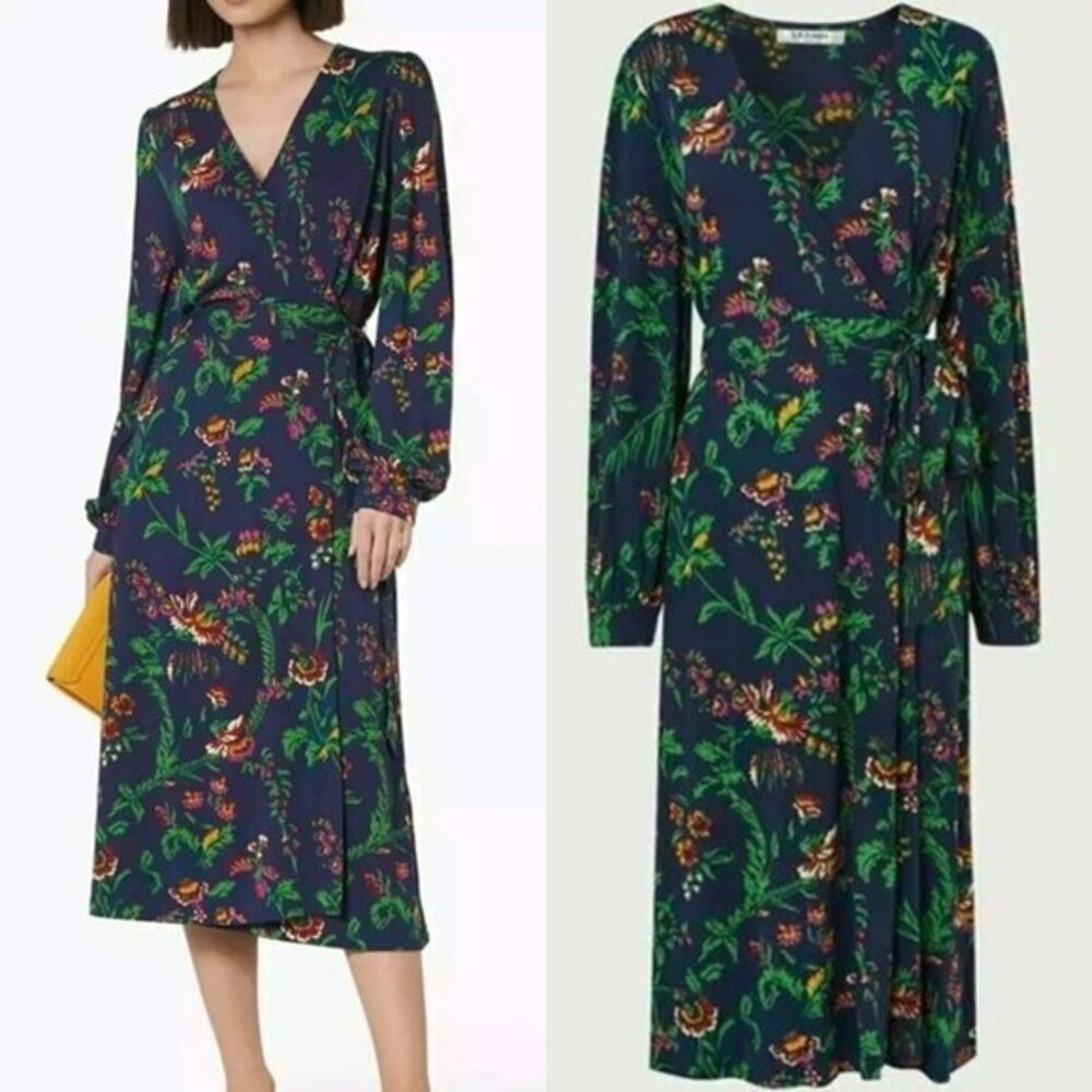 L.K. Bennett L.K.Bennett Blue Ella Dress